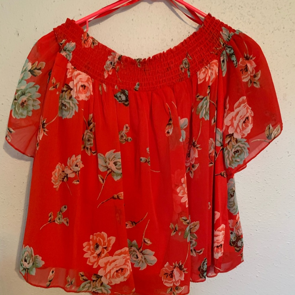 Off the shoulder top